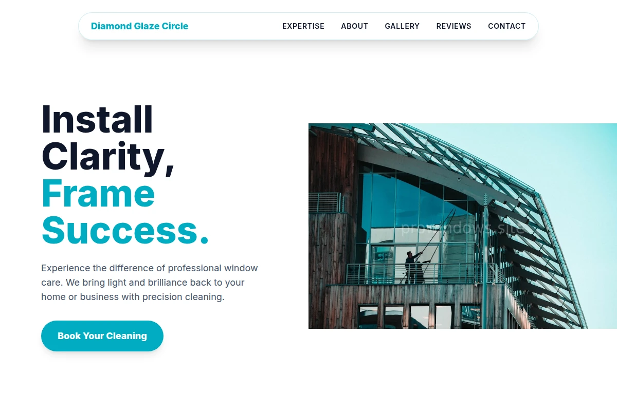 Glass-Cut Window Cleaning