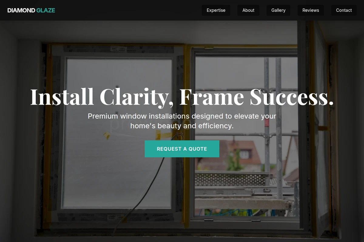 Pane Window Installation