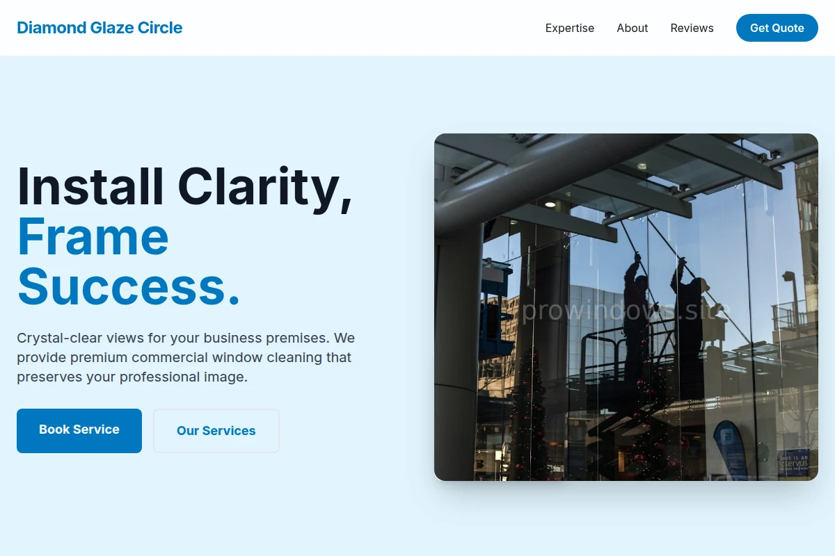 Commercial Window Washing